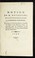 Cover of: Motion de M. Devoisins, de pute  de la se ne chausse e de Toulouse, a   l'Assemble e nationale, concernant la liberte  de conscience a   accorder aux enfans ne s de mariages mixtes, ou contracte s entre des catholiques & des non-catholiques, & autres objets sollicite s par ses commettans