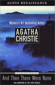 Cover of: And Then There Were None (Agatha Christie Audio Mystery) by 