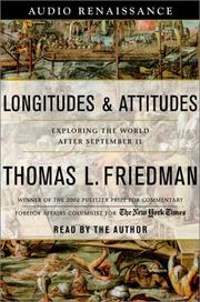 Cover of: Longitudes and Attitudes by 