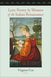 Cover of: Lyric Poetry By Women Of The Italian Renaissance by 