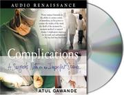 Cover of: Complications | Atul Gawande