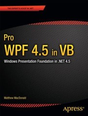 Cover of: Pro Wpf 45 in VB by 