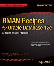 Cover of: Rman Recipes For Oracle Database 12c A Problemsolution Approach