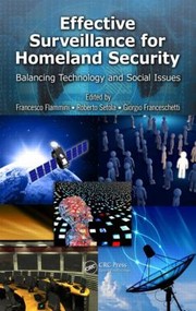 Cover of: Effective Surveillance for Homeland Security
            
                Multimedia Computing Communication and Intelligence