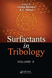 Cover of: Surfactants in Tribology Volume 3