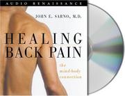 Cover of: Healing Back Pain by John E. Sarno