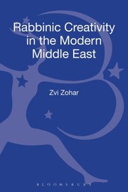 Cover of: Rabbinic Creativity In The Modern Middle East