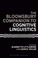 Cover of: Bloomsbury Companion to Cognitive Linguistics
            
                Bloomsbury Companions
