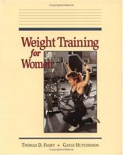 Cover of: Weight training for women