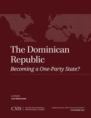 Cover of: The Dominican Republic Becoming A Oneparty State