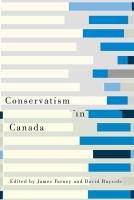 Cover of: Conservatism In Canada