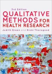 Cover of: Qualitative Methods for Health Research
            
                Introducing Qualitative Methods Series