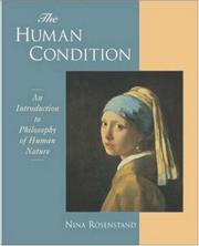 Cover of: The Human Condition:  An Introduction to the Philosophy of Human Nature