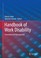 Cover of: Handbook Of Work Disability Prevention And Management