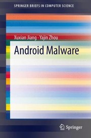 Cover of: Android Malware
            
                Springerbriefs in Computer Science