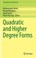 Cover of: Quadratic And Higher Degree Forms