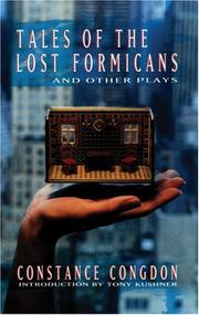 Cover of: Tales of the lost formicans: and other plays