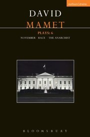 Cover of: Mamet Plays November