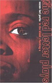 Cover of: The red letter plays by Suzan-Lori Parks