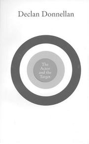 Cover of: The actor and the target by Declan Donnellan