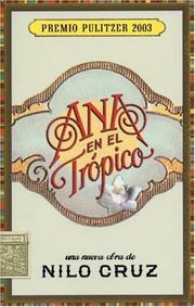 Cover of: Ana en el trópico by Nilo Cruz