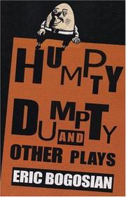 Cover of: Humpty Dumpty and Other Plays
