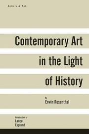 Cover of: Contemporary Art In The Light Of History