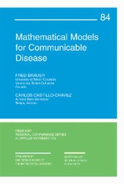 Cover of: Mathematical Models for Communicable Diseases
            
                CbmsNsf Regional Conference Series in Applied Mathematics