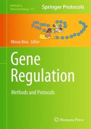 Cover of: Gene Regulation Methods And Protocols