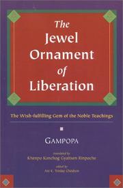 Cover of: The jewel ornament of liberation by Gampopa