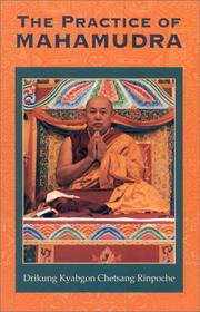 Cover of: The practice of Mahamudra by Chetsang Rinpoche.
