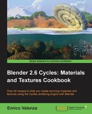 Cover of: Blender 26 Cycles Materials And Textures Cookbook