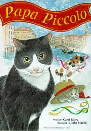 Cover of: Papa Piccolo by Carol Talley