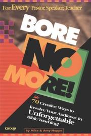 Cover of: Bore no more! by Mike Nappa