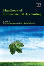 Cover of: Handbook Of Environmental Accounting