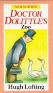Cover of: DOCTOR DOLITTLE'S ZOO (RED FOX OLDER FICTION) by Hugh Lofting