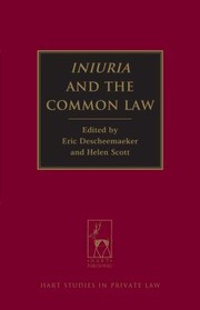 Cover of: Iniuria And The Common Law by Eric Descheemaeker