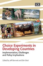 Cover of: Choice Experiments In Developing Countries Implementation Challenges And Policy Implications