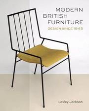 Cover of: Modern British Furniture Design Since 1945
