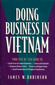Cover of: Doing business in Vietnam