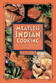 Cover of: Meatless Indian cooking from the Curry Club: over 150 delicious dishes
