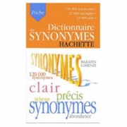 Cover of: Hachette Dictionnaire des Synonymes by 