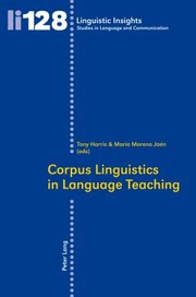Cover of: Corpus Linguistics In Language Teaching