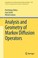 Cover of: Analysis And Geometry Of Markov Diffusion Operators