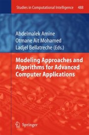 Cover of: Modeling Approaches And Algorithms For Advanced Computer Applications by 