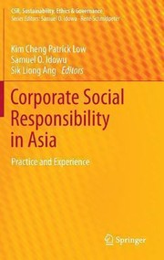 Cover of: Corporate Social Responsibility In Asia Practice And Experience by 