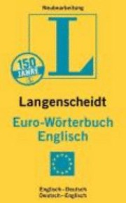 Cover of: Langenscheidt Eurowrterbuch Englisch Englischdeutsch Deutschenglisch