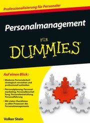 Cover of: Personalmanagement Fr Dummies Professionalisierung Fr Personaler