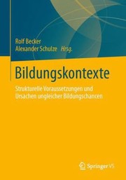 Cover of: Bildungskontexte