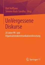 Cover of: Unvergessene Diskurse